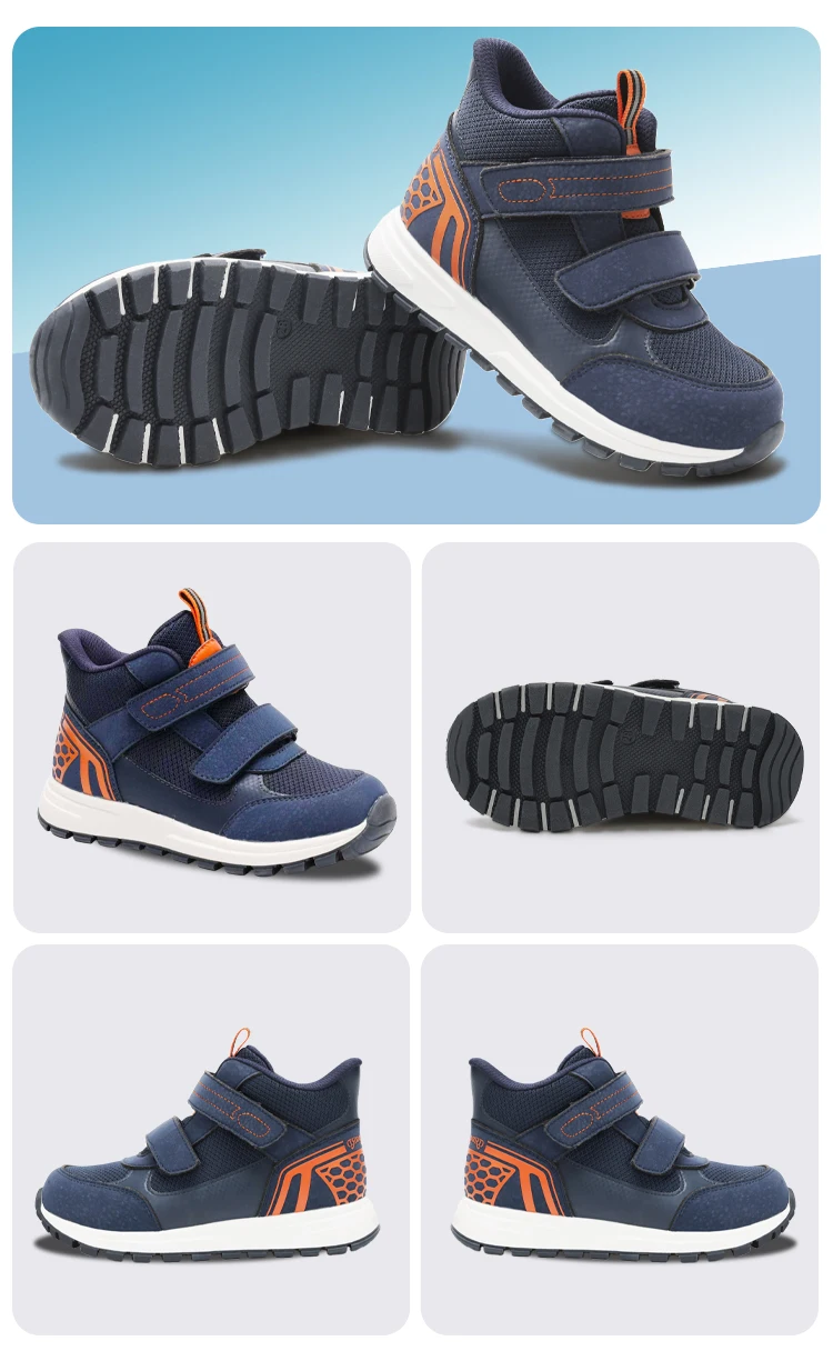 Princepard Kids Orthopedic Sneakers with Ankle Support for Clubfoot and Flatfeet Tennis Footwear Children's Corrective Shoes