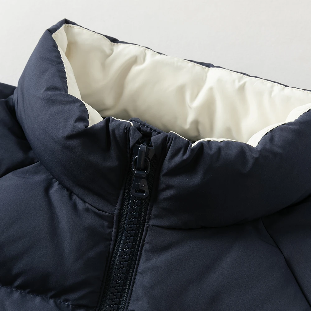Dave Bella Boys White Down Parka Jacket for Children Winter Warm Baseball Down Coats Waterproof Outwear Clothes DK4253794