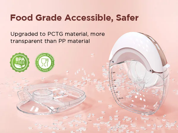 Wearable Breast Pump Hands Free Electric Breast Pumps Comfort Milk Collector Lightweight with LED Display 3 Modes 12 Levels