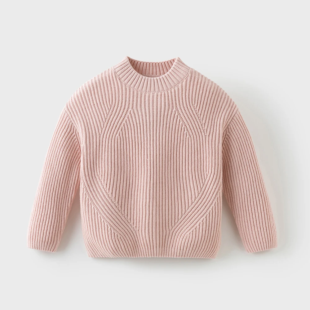 Dave Bella Children Autumn Winter Warm Pullover Sweater for Girls Knitted Sweater Outerwear Kids Clothes DK4254046