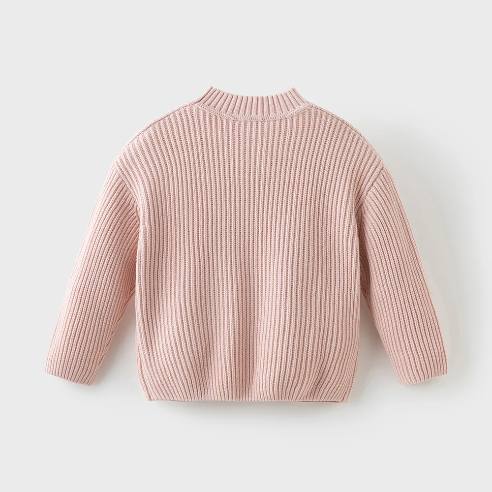 Dave Bella Children Autumn Winter Warm Pullover Sweater for Girls Knitted Sweater Outerwear Kids Clothes DK4254046