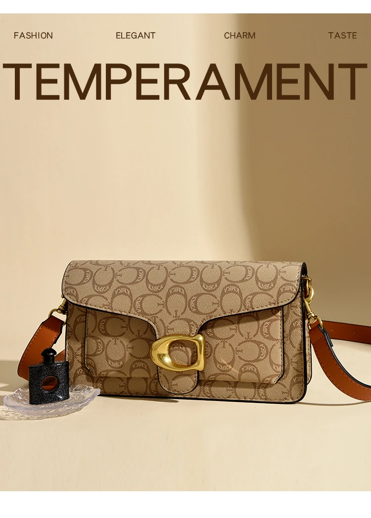 2026 Vintage Classic Designer Diaper Bag For Women Elegant Minimalist Leather Large Capacity Stylish Fashion Shoulder Bag
