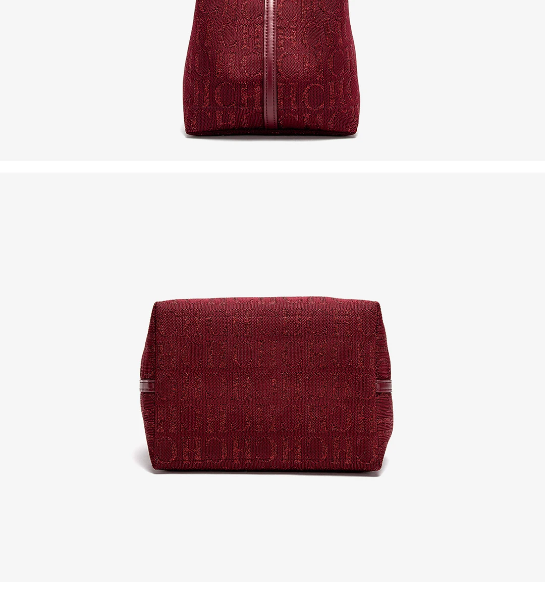 CH Tote Bag For Women Luxury Knit Monogram Handbag Fashion Shoulder Bag Elegant Large Capacity Tote Bag For Daily Commute
