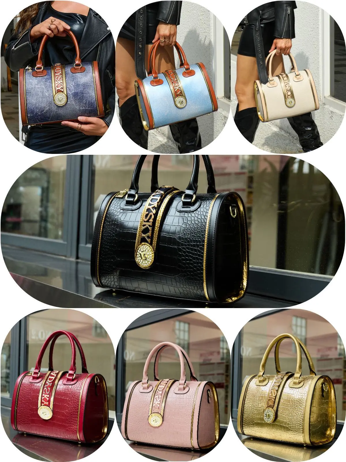 Chic Solid Color Designer Diaper Bag For Women Trendy Leather Crossbody Handbag Luxury Unique Vintage Shoulder Tote Large