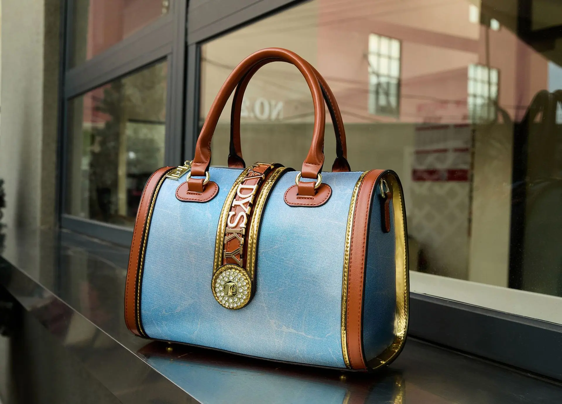 Chic Solid Color Designer Diaper Bag For Women Trendy Leather Crossbody Handbag Luxury Unique Vintage Shoulder Tote Large