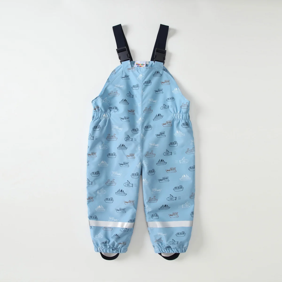 HONEYKING Children's Clothing Sets Raincoat Suit Baby Waterproof Overalls Pants Boys Jumpsuit For Kids Jacket And Trousers Set