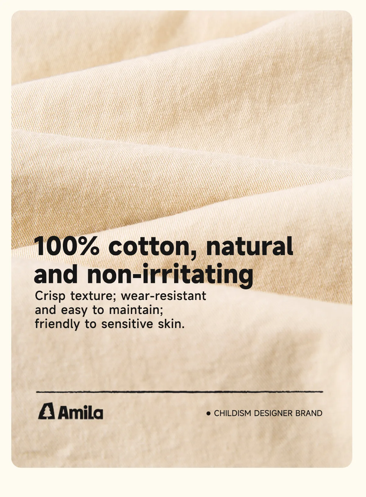 Amila Spring Children's Versatile Casual Pants With Elastic Waist, Grid Pattern And Flanging Design For Daily Comfort Wearing