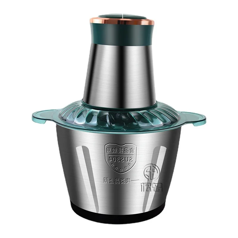 3L Electric Meat Grinder Food Processor Chopper Stainless Steel Kitchen light Machine Chopper Slicer Machine Home Grinder
