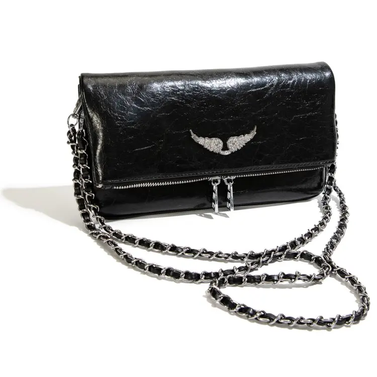 New durable women's fashionable shoulder bag with classic design, chain strap crossbody bag, outdoor casual small square bag