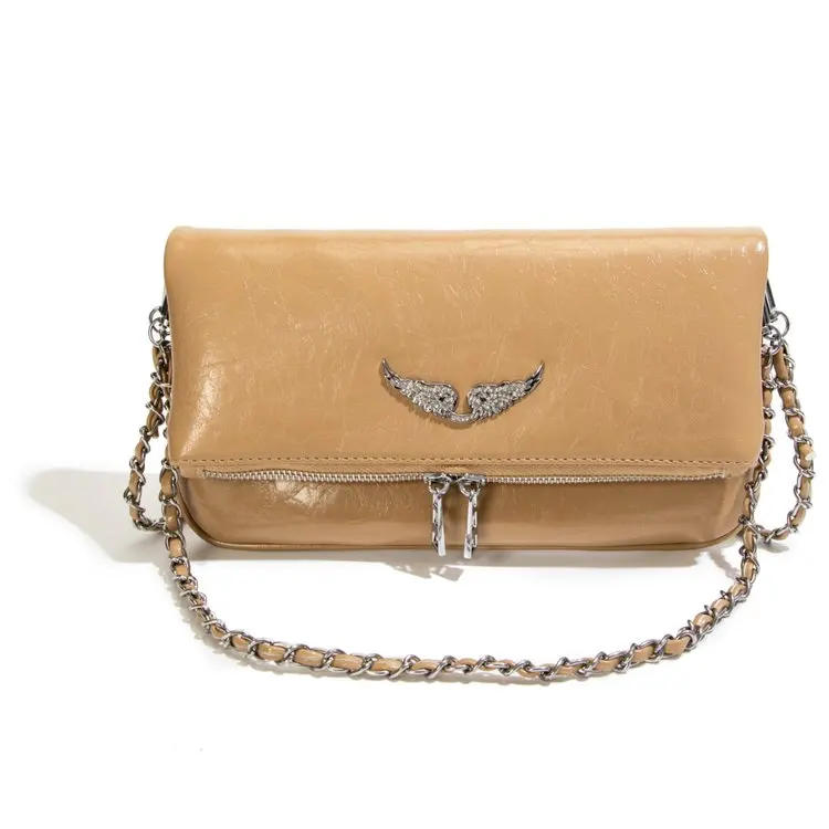 New durable women's fashionable shoulder bag with classic design, chain strap crossbody bag, outdoor casual small square bag