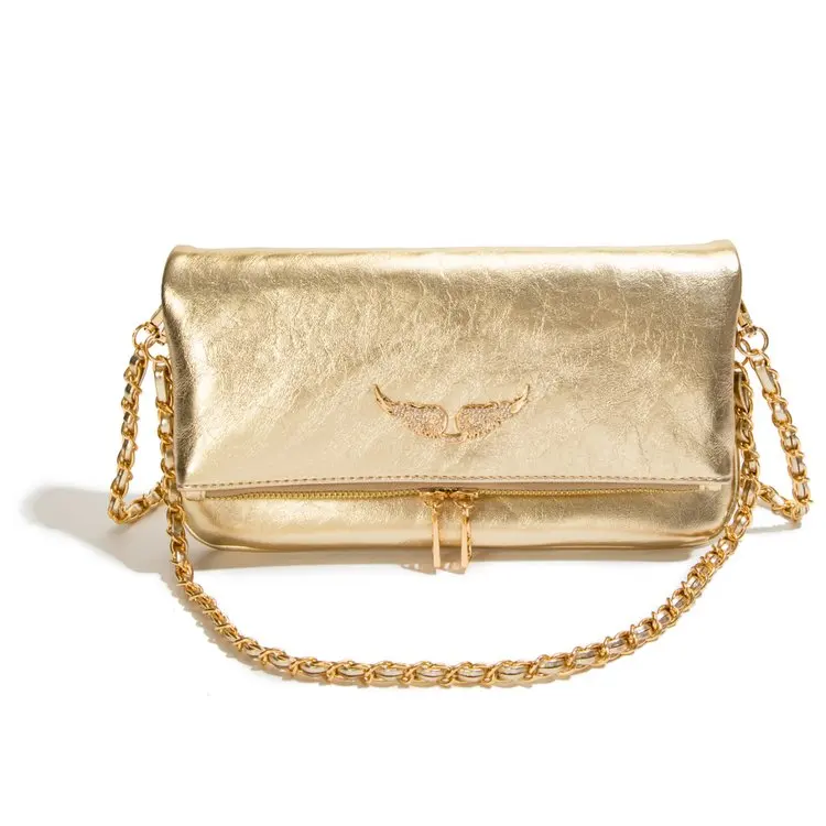 New durable women's fashionable shoulder bag with classic design, chain strap crossbody bag, outdoor casual small square bag