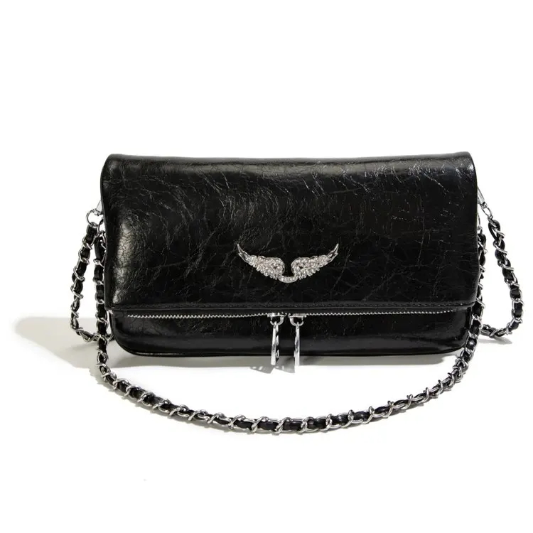 New durable women's fashionable shoulder bag with classic design, chain strap crossbody bag, outdoor casual small square bag