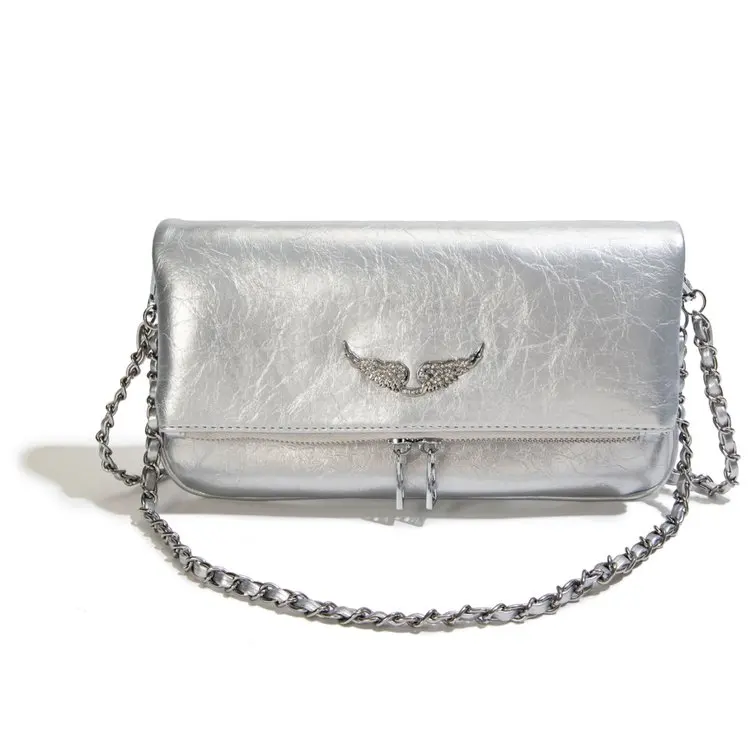 New durable women's fashionable shoulder bag with classic design, chain strap crossbody bag, outdoor casual small square bag