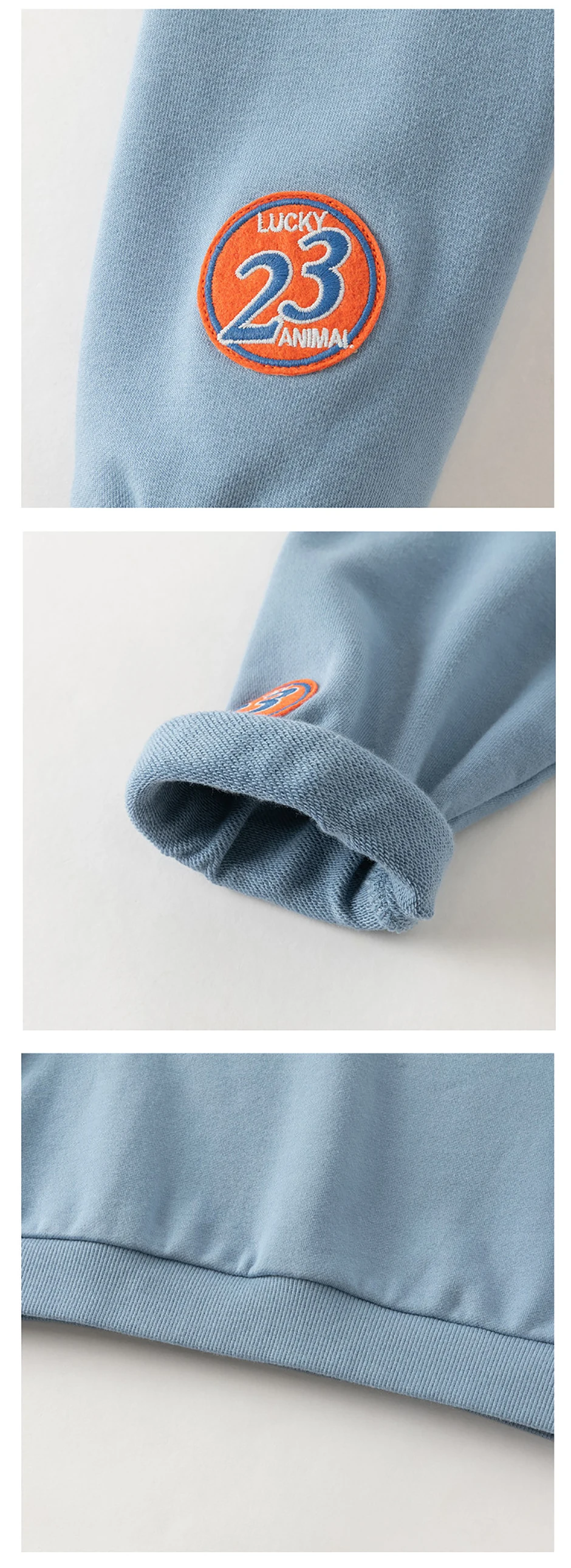Dave Bella Kid Boys Long Sleeve Pullover Boys Spring Loose Sweatshirt Children Outdoor Sports Clothing Top DB3262819