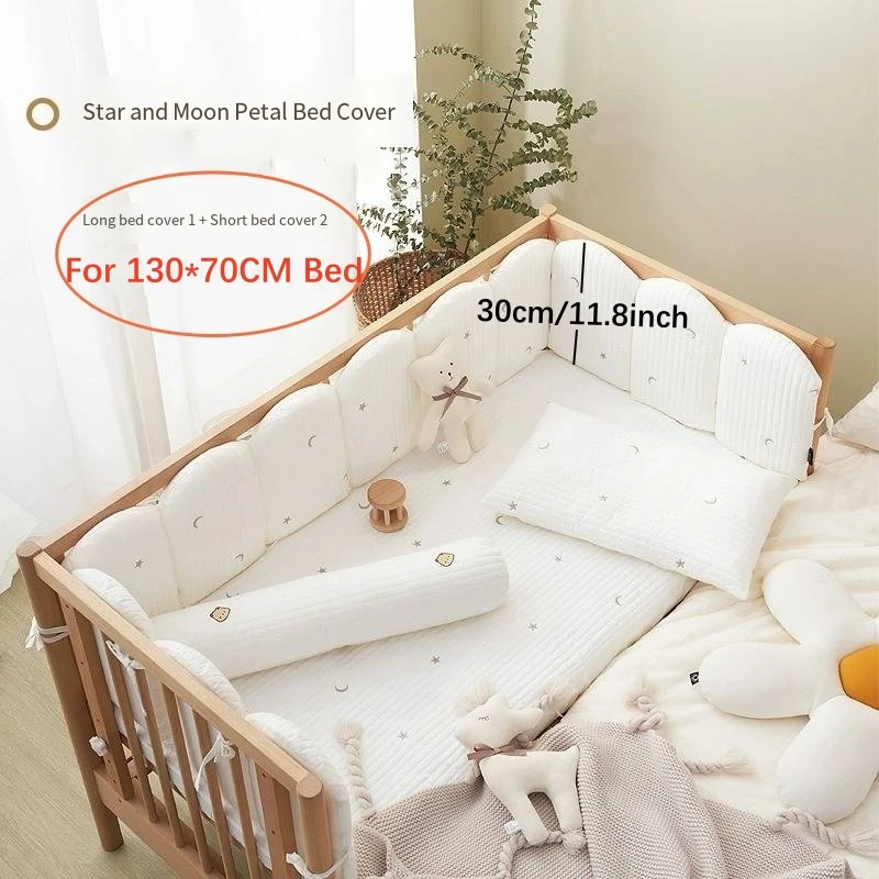 2026 Crib Fence Soft Pack Children's Splicing Bed High Border Protection Anti-collision Anti-fall Bed Baby Guardrail Bed Bumper