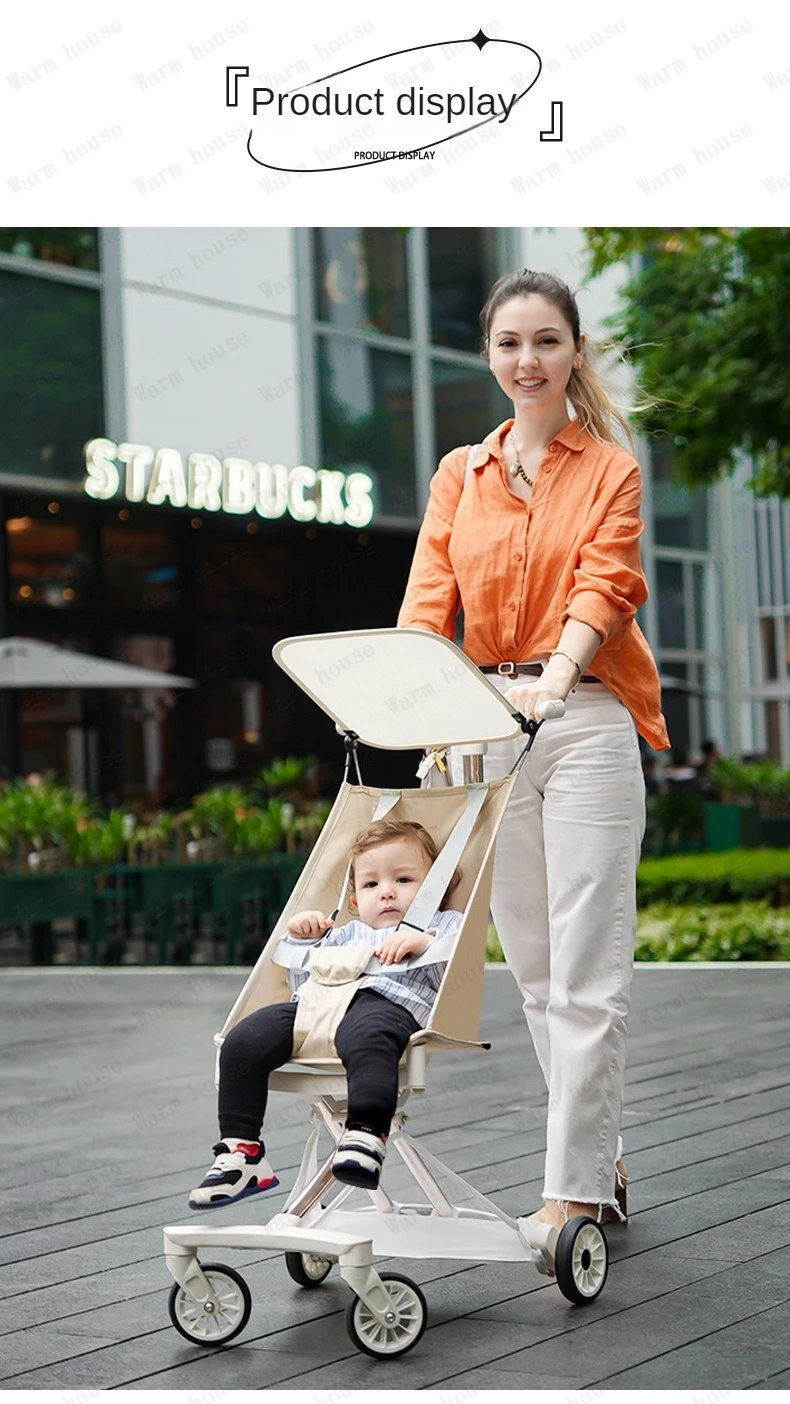 2025 New Lightweight Baby Travel Stroller Portable Foldable Pocket Stroller Multifunctional Children's Stroller Baby Carriage