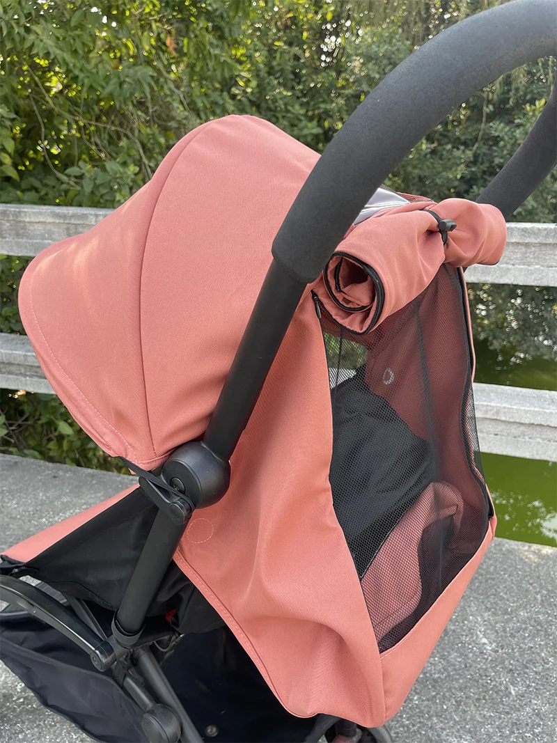 3Pcs /Set 175° Strollers Accessories Sunshade Covers Seat Cushion With Breathable Mesh Canopy Seat Liner Fit YOYO+/YOYO2/YOYA