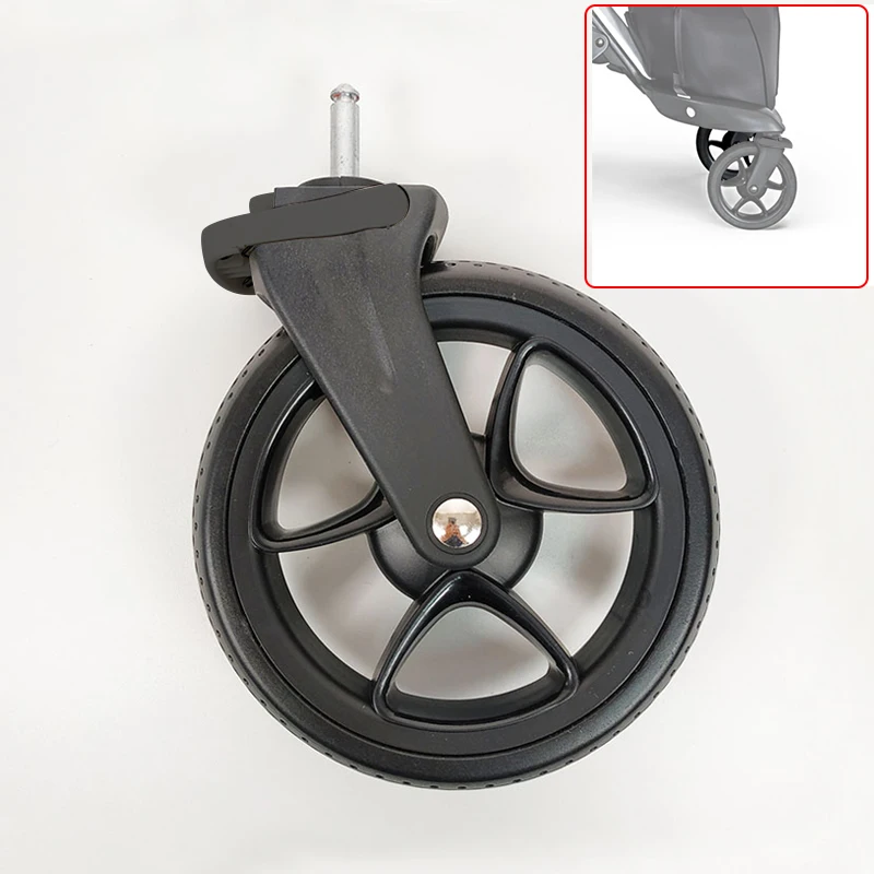 Stroller Wheels For Stokke Xplory V V3 V4 V5 V6 Dsland Pushchair Front Or Rear Wheel Baby Pram Replacement Accessories