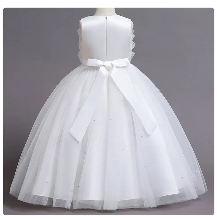 European American Style Kids Dresses for Girls Sleeveless Lace Party Dress for Kids Girl Summer Girls Party Dresses 5-16 Years