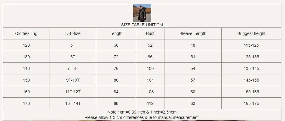 Boys Down Jackets 5-17Years 2025 Winter Teen Boy Thick Warm Cotton Hooded Coats Outerwear Children Clothing Windbreaker Jackets