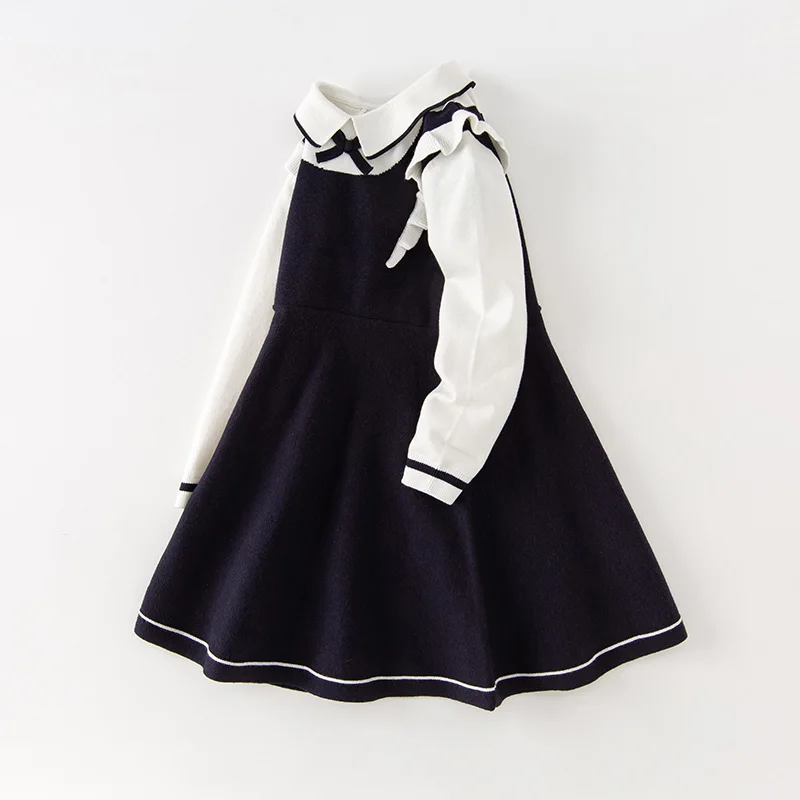 Dave Bella Girl's Dress Children's Autumn Princess Dress Academic-Style Fashion Noble Sweet Party Outdoor DK3236004