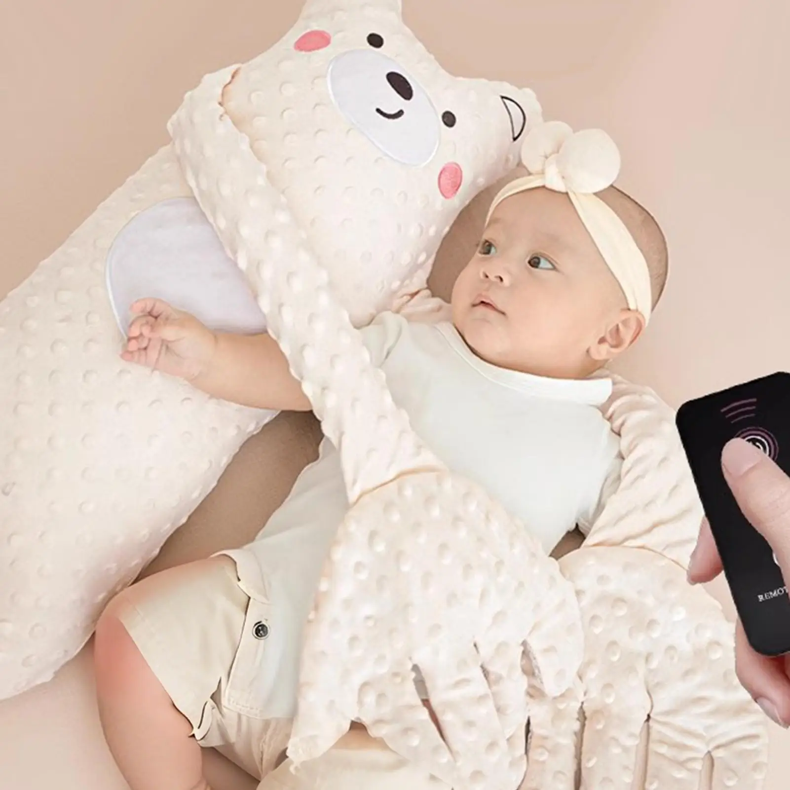 Baby sleep patter Baby Butt Patter Sleep Pat Pillow Remote Control cute Animal Shaped baby sleep patting pillow Nursery Decor