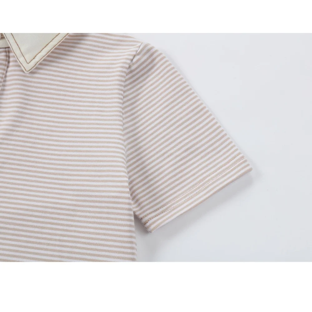 AP SS26 white denim collection children girls boys cotton jeans denim jumper skirts shirts family matching clothes