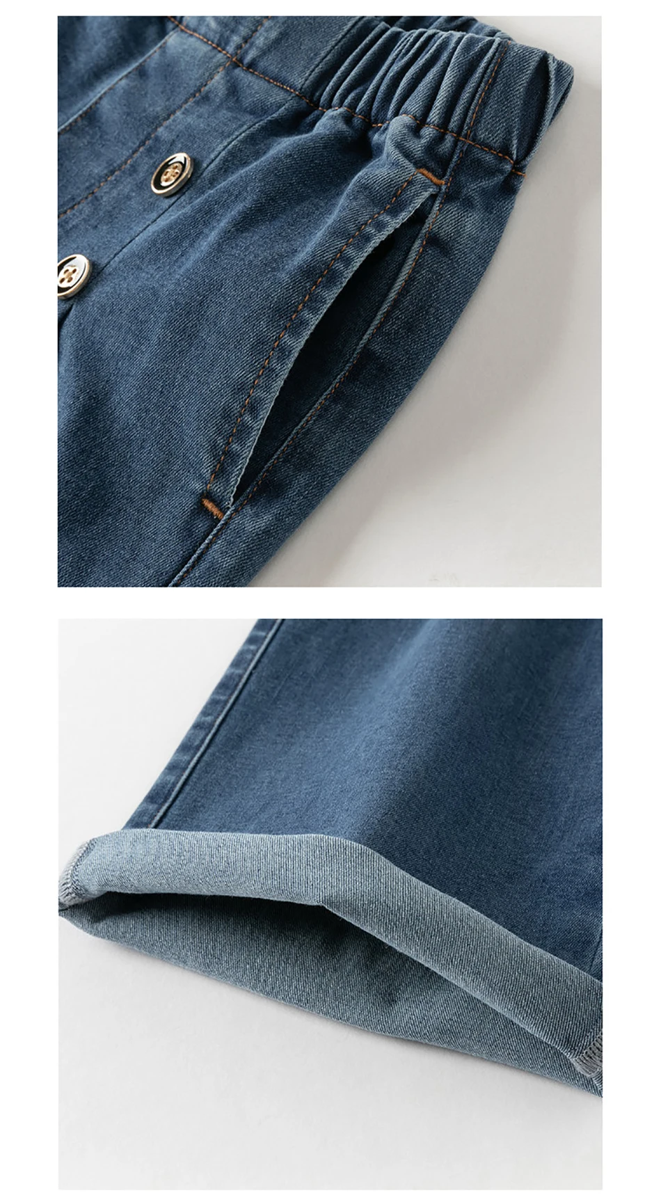 Dave Bella Girls Wide Leg Jean Pants Spring Autumn Girls Straight Pants Casual Loose Jeans Outdoor Trousers DK3252665