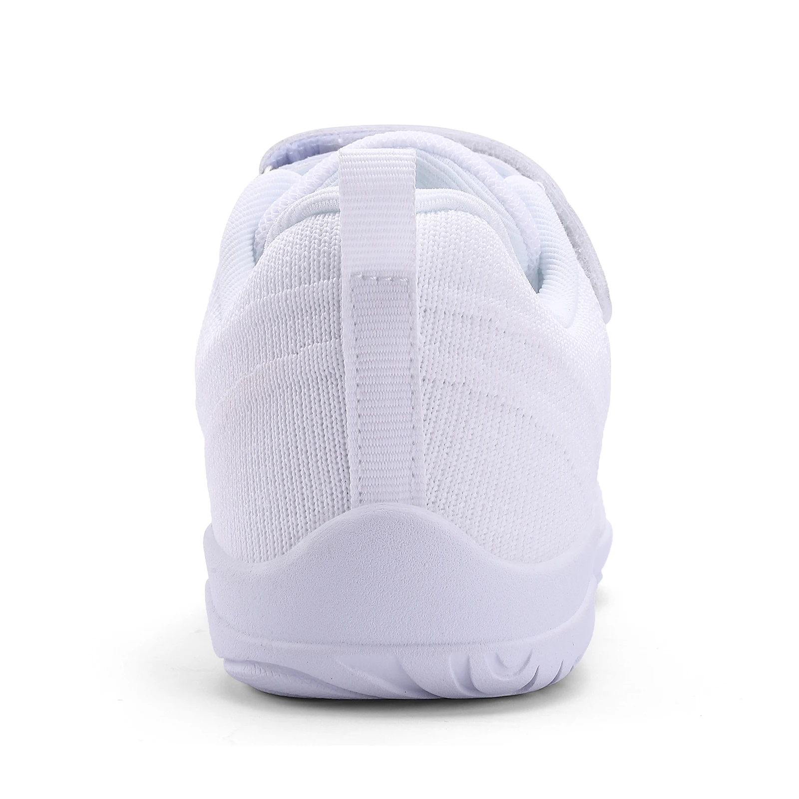 BAXINIER Girls White Cheer Shoes Trainers Breathable Training Dance Tennis Shoes Lightweight Youth Cheer Competition Sneakers