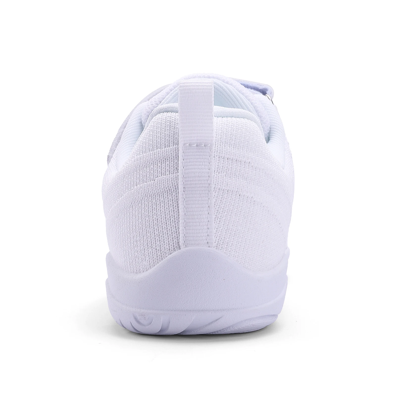 BAXINIER Girls White Cheer Shoes Trainers Breathable Training Dance Tennis Shoes Lightweight Youth Cheer Competition Sneakers