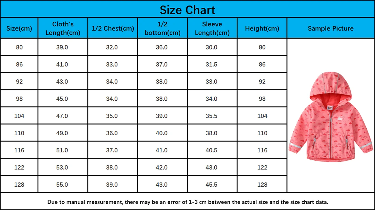 HONEYKING Baby Raincoat Suit Children's Clothing Set Waterproof Overalls Girls Jumpsuit Jacket And Pants Combo for Kids