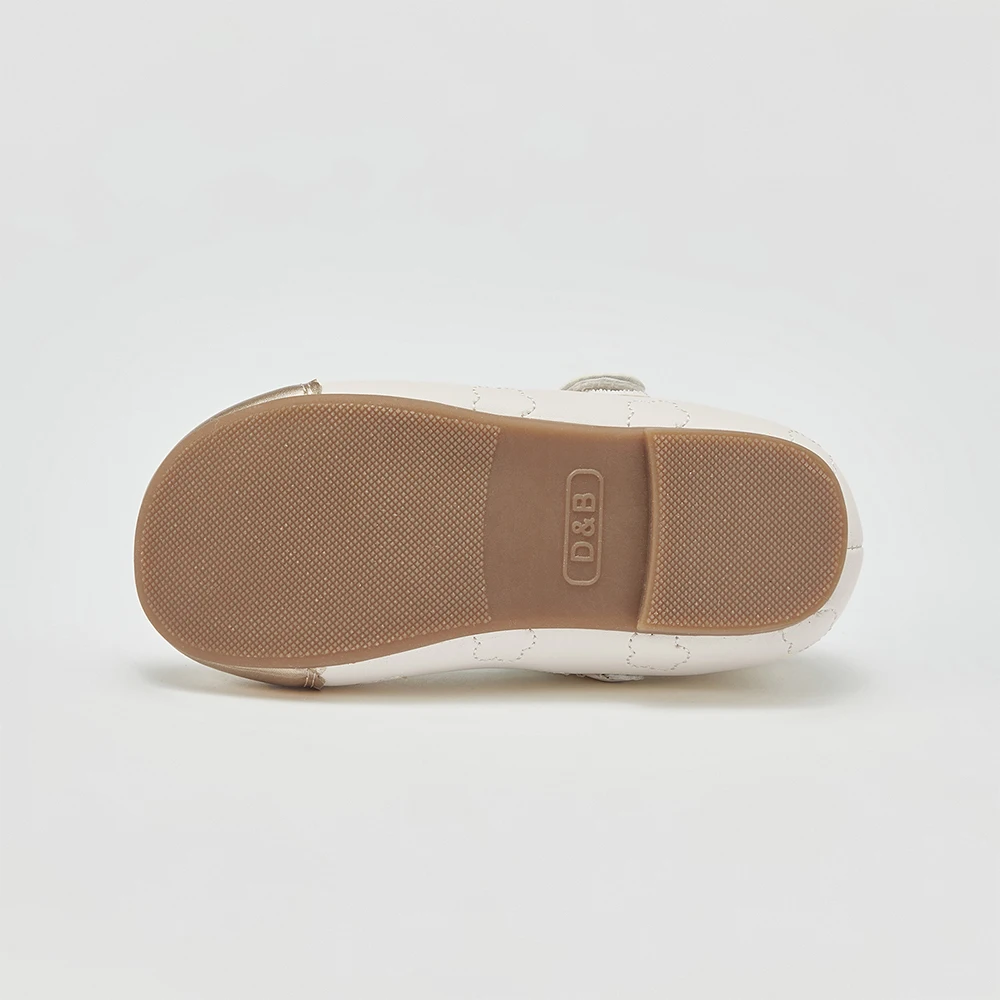 Dave Bella Children Leather Shoes Autumn Spring Girls Retro Princess Shoes Anti Slip Elegant Outerwear Party Kid Shoes DB1260722