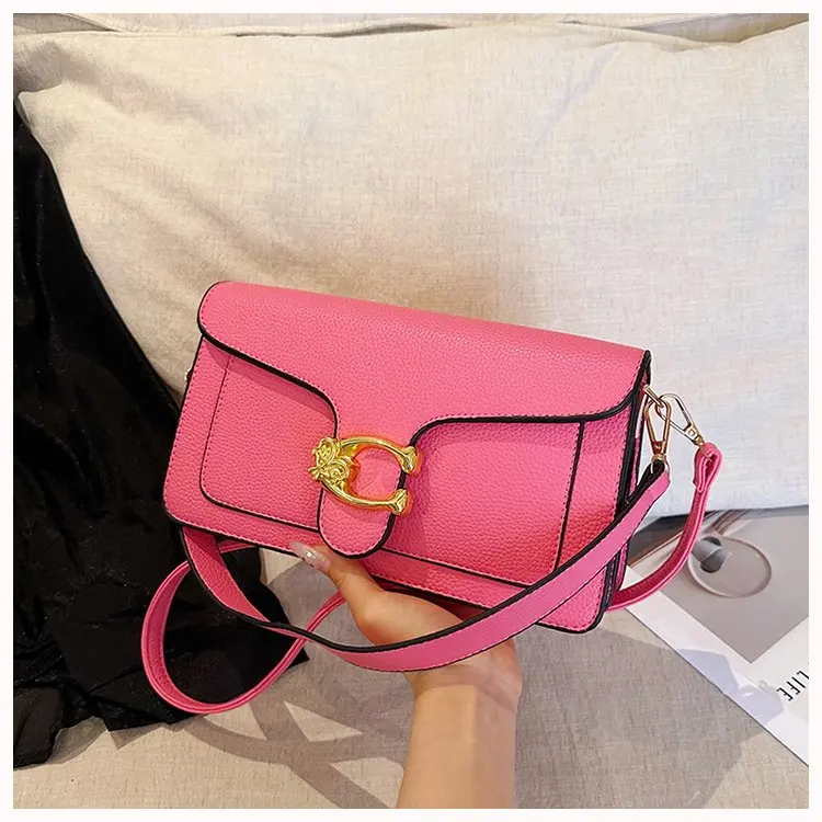 New trendy shoulder bag, designer handbag with detachable shoulder strap, elegant and fashionable women's crossbody bag