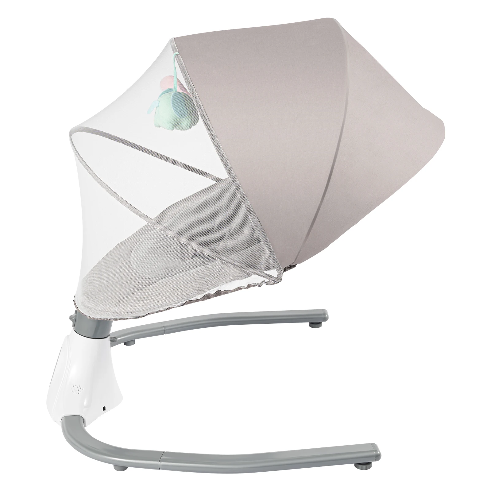 Multifunctional Electric Auto Rock Baby Cradle With Lullabies For Newborn To 18 Months Infant