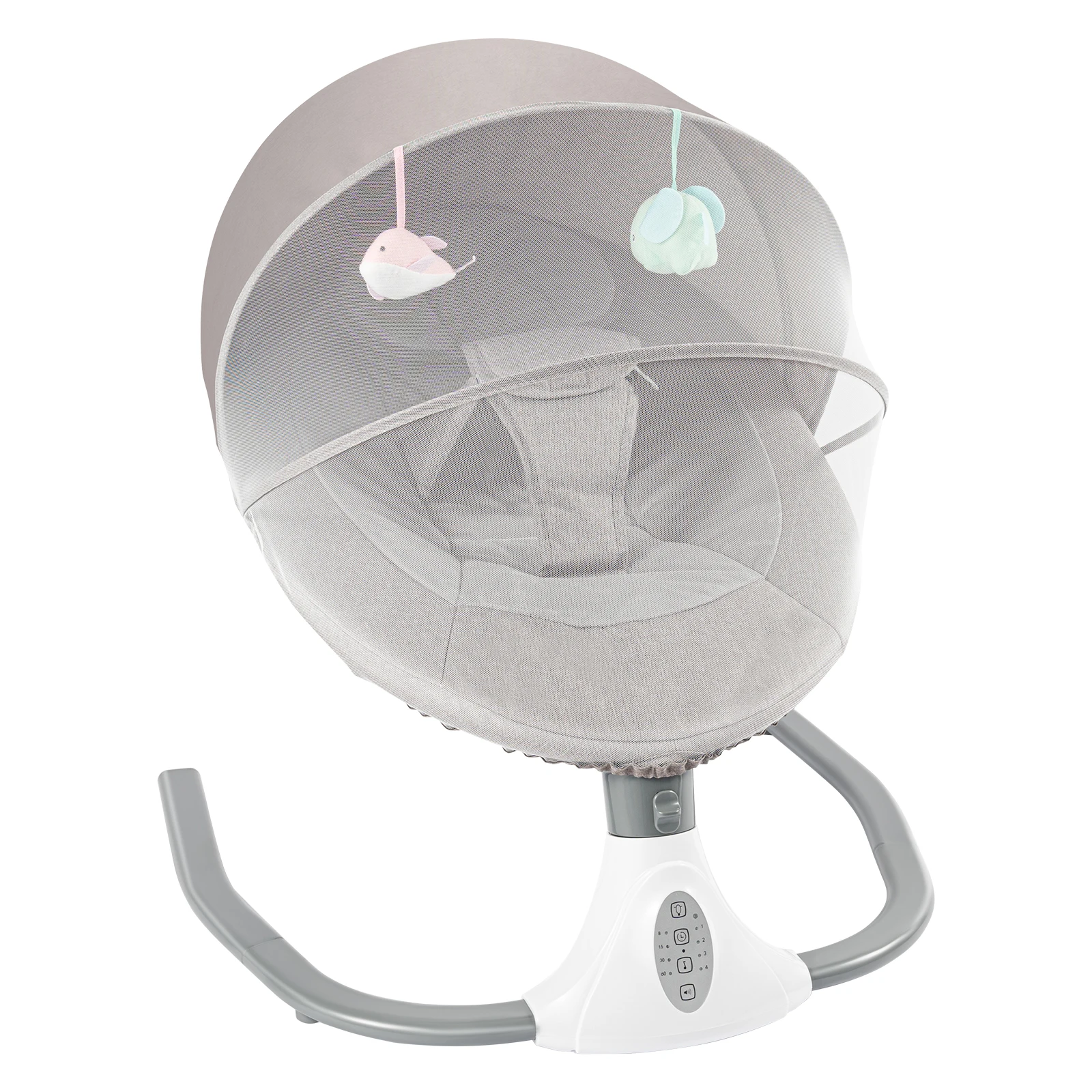 Multifunctional Electric Auto Rock Baby Cradle With Lullabies For Newborn To 18 Months Infant