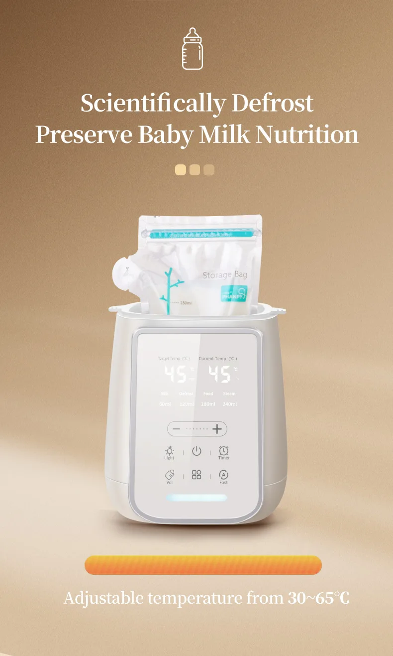Baby Bottle Warmer sterilizer Multifunction Breast Milk Warmer Accurate Temperature Control Baby Bottle Heater Baby Newborn Item