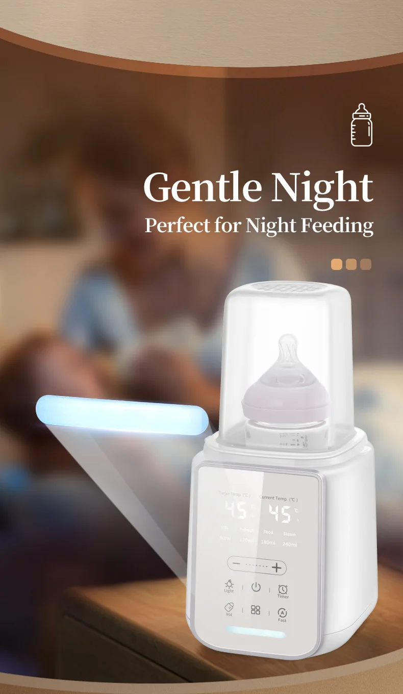 Baby Bottle Warmer sterilizer Multifunction Breast Milk Warmer Accurate Temperature Control Baby Bottle Heater Baby Newborn Item