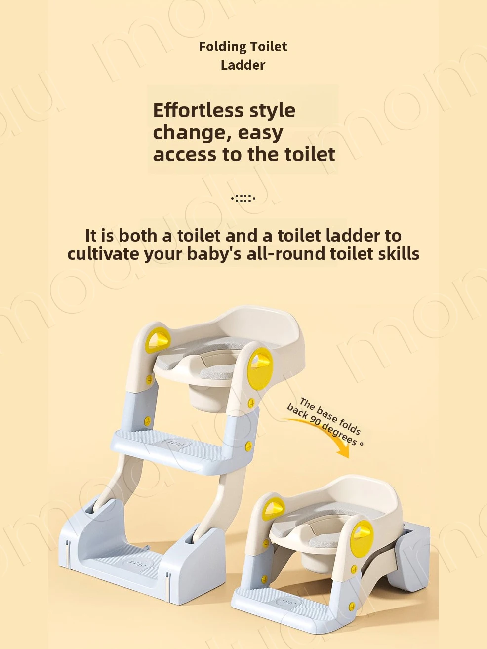 2-in-1 Portable Toilet Seat Foldable Children's Pot Potty Training Seat Step Stool Portable Potty Child Pot Bebe Toilet