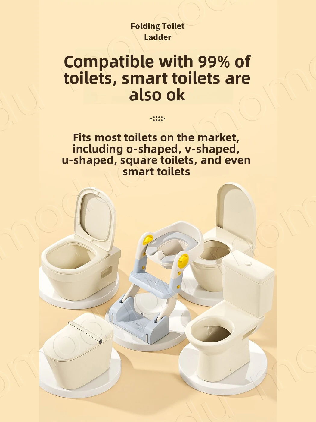 2-in-1 Portable Toilet Seat Foldable Children's Pot Potty Training Seat Step Stool Portable Potty Child Pot Bebe Toilet