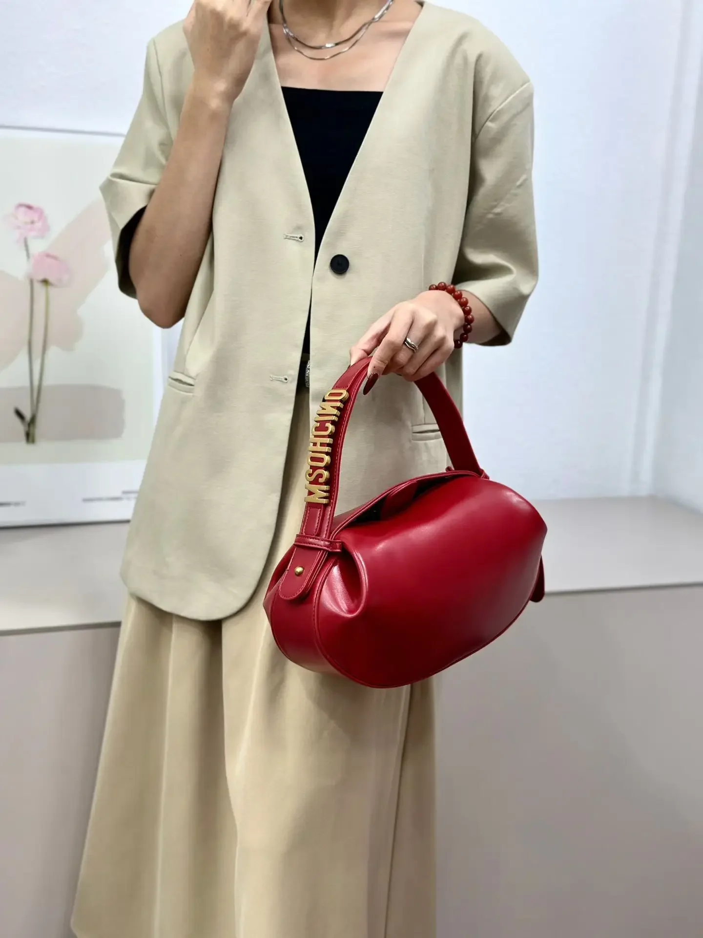 Large Capacity Diaper Bag Women Tote Handbag Shoulder Crossbody Vintage Simple Leather Commuter Luxury