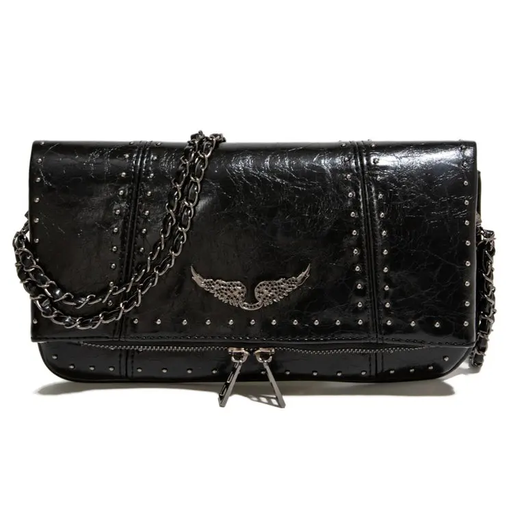 Elegant Diaper Bag Classic Original Retro Square Satchels Leather Handbag For Women Commuter Bag Unique Stylish