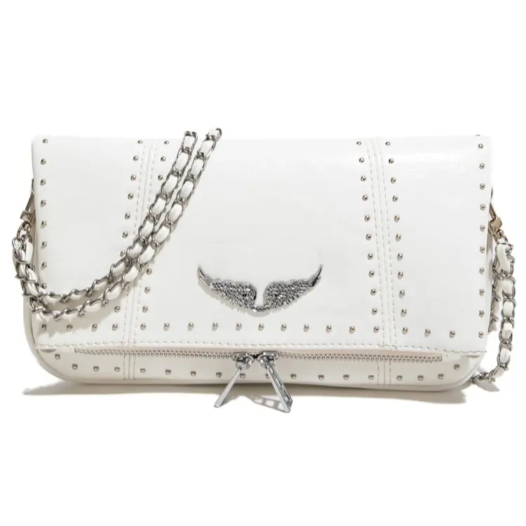 Elegant Diaper Bag Classic Original Retro Square Satchels Leather Handbag For Women Commuter Bag Unique Stylish