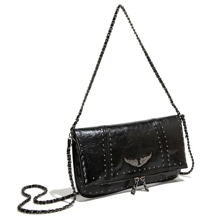 Elegant Diaper Bag Classic Original Retro Square Satchels Leather Handbag For Women Commuter Bag Unique Stylish