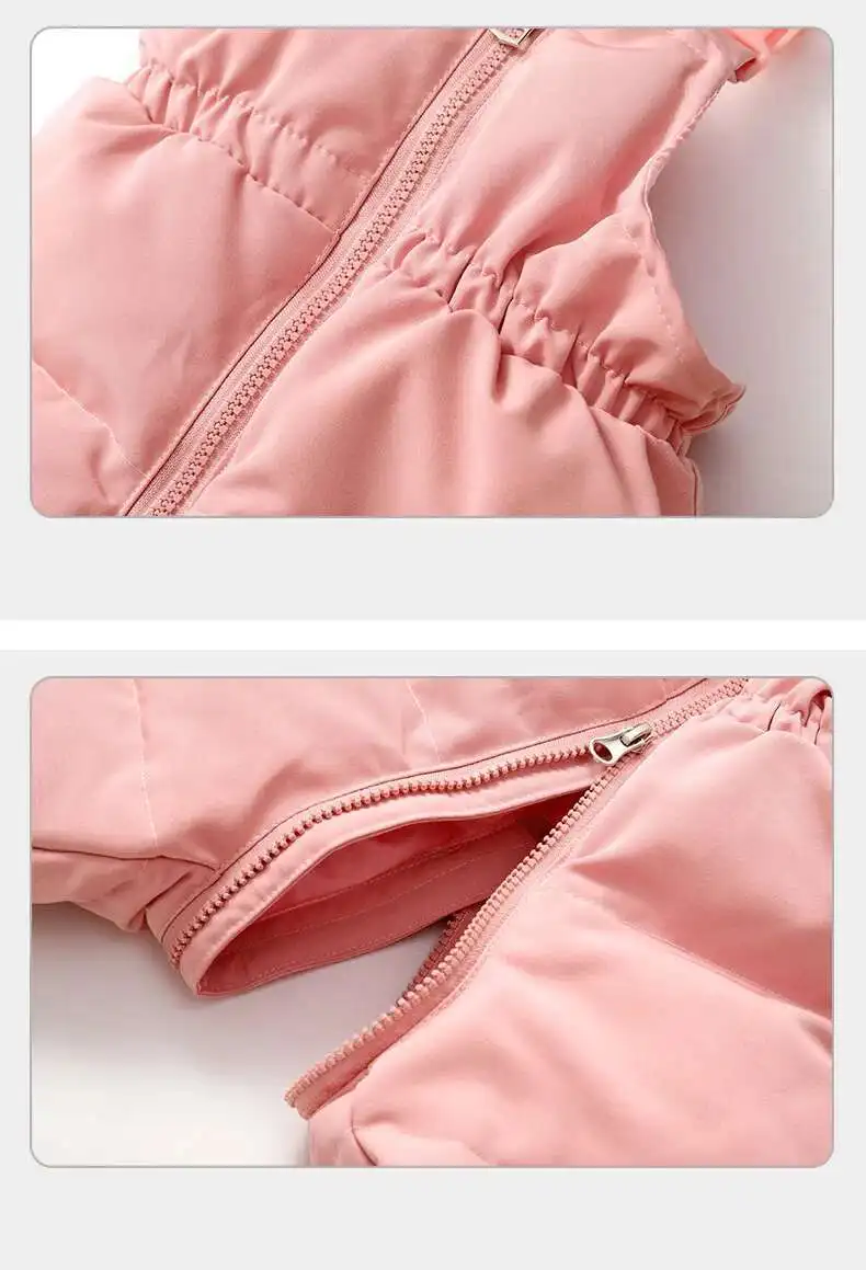 -30 Baby Winter Thickened Warm down Jacket and Jumpsuit Children Toddler Kids Clothing Set 2Pcs Girl Clothes Infant Snowsuit 1-6