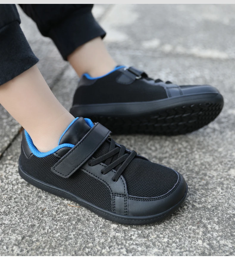 Breathable Barefoot Shoes Lightweight Knitting Sneakers for Sports Running Tennis Wide Toe All Ages Adult Kids Sizes Zero Drop