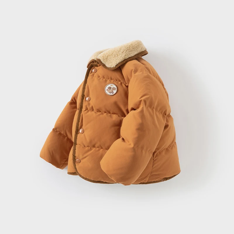 Dave Bella Boys Down Parka Thicken Jacket for Children Winter Warm Down Coats 2-7Years Windproof Outwear Clothes DB4242511