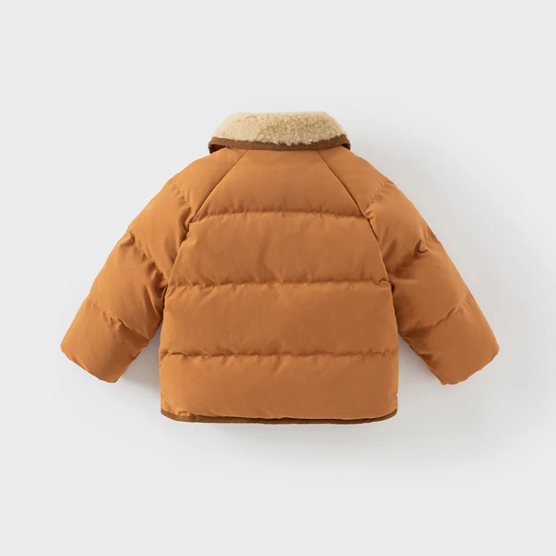 Dave Bella Boys Down Parka Thicken Jacket for Children Winter Warm Down Coats 2-7Years Windproof Outwear Clothes DB4242511