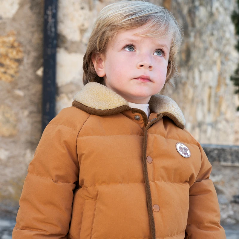 Dave Bella Boys Down Parka Thicken Jacket for Children Winter Warm Down Coats 2-7Years Windproof Outwear Clothes DB4242511