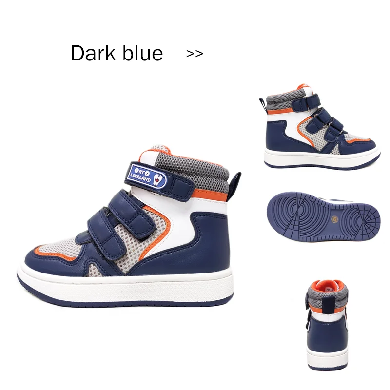 Ortoluckland Children's Sneakers Girls Kids Orthopedic Boots Boys Toddler Spring Leather Mesh Running Shoes Size22 To 36