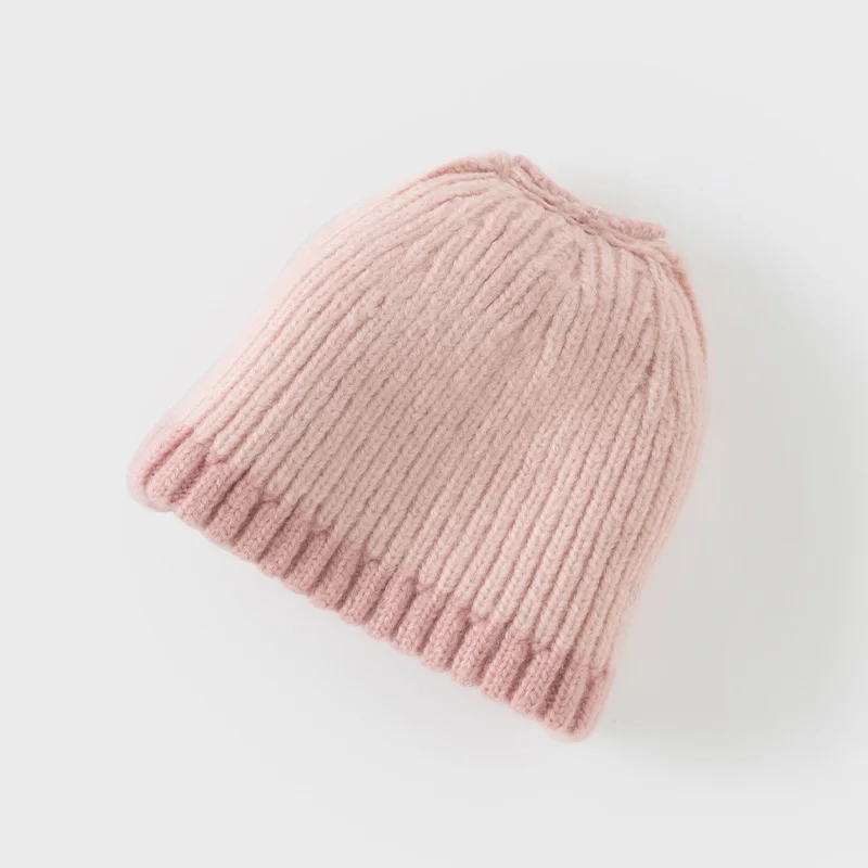 Dave Bella Winter Baby Hat Pink Ear Knit Hat for Kids Warm Cap for Girls Boys Windproof Beanies Infant Cap DB4243031
